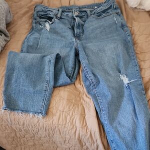 Old Navy Light Blue Straight Leg Jeans